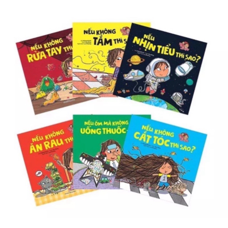 Sách - Combo Bé Khỏe Mỗi Ngày (6 Cuốn) NK BOOK