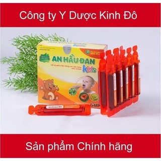 An hầu đan kids hỗ trợ giảm viêm họng, viêm amidan