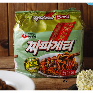 (Lốc 5 Gói) Mỳ Trộn Tương Đen Chapagetti Hàn Quốc 140g*5