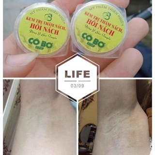 Kem loại bỏ Hôi nách- Thâm nách Cô Bơ-Hết hôi sau 3 ngày hết thâm sau 7 ngày giảm tiết mồ hôi sáng mịn da