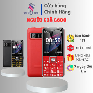 Điện thoại người già g600 màn lớn 2.4 , loa to, pin cực trâu - full box