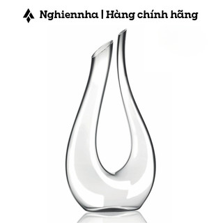Bình lắc vang pha lê cao cấp chữ u rona cao 33cm - thương hiệu pha lê số 1 tại séc , hàng chính hãng, nghiennha_99