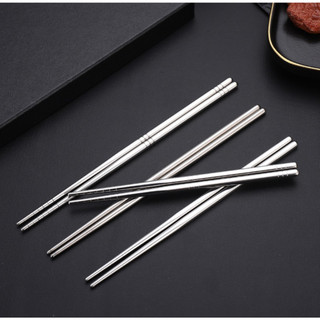 Đũa inox 304 Cao Cấp - 1 Đôi Đũa