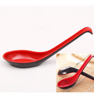 Muỗng Cơm Đỏ Đen nhựa Melamine