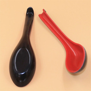Muỗng (Vá) Cơm Đỏ Đen nhựa Melamine