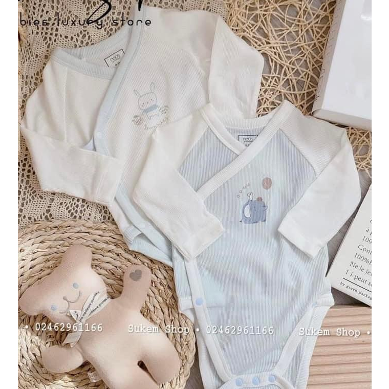 Bộ body dài tay, cộc tay sơ sinh Nous