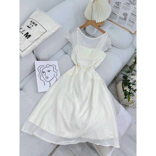 ĐẦM MIDI LỆCH VAI