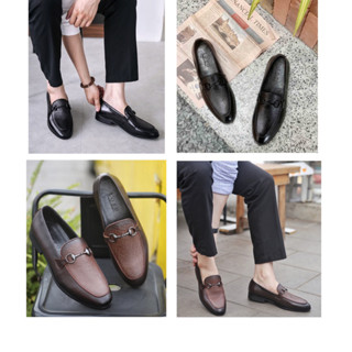  Giày lười Loafer nam đai kim loại da bò nguyên tấm cao cấp Toroshoes Series M678   nhiều màu nhiều lựa chọn siêu đẹp  