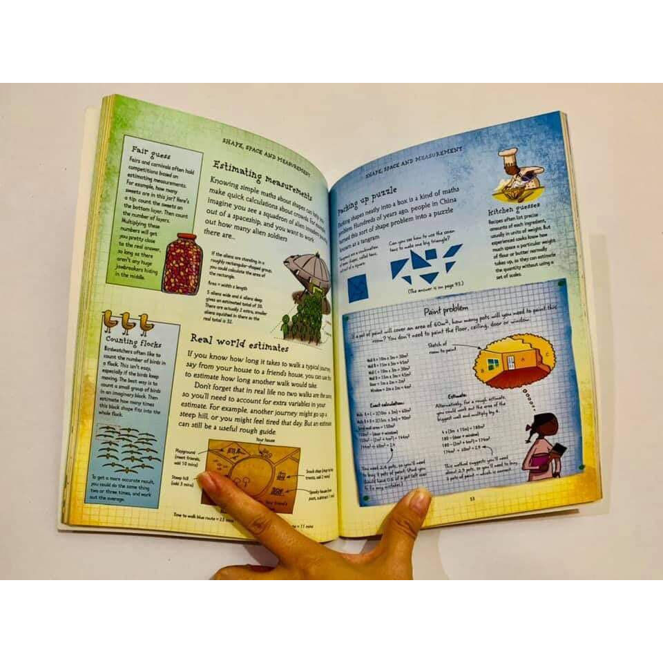 Sách - WHAT'S Maths, Chemistry, Physics, Science, Biology ALL ABOUT? bộ 5 cuốn