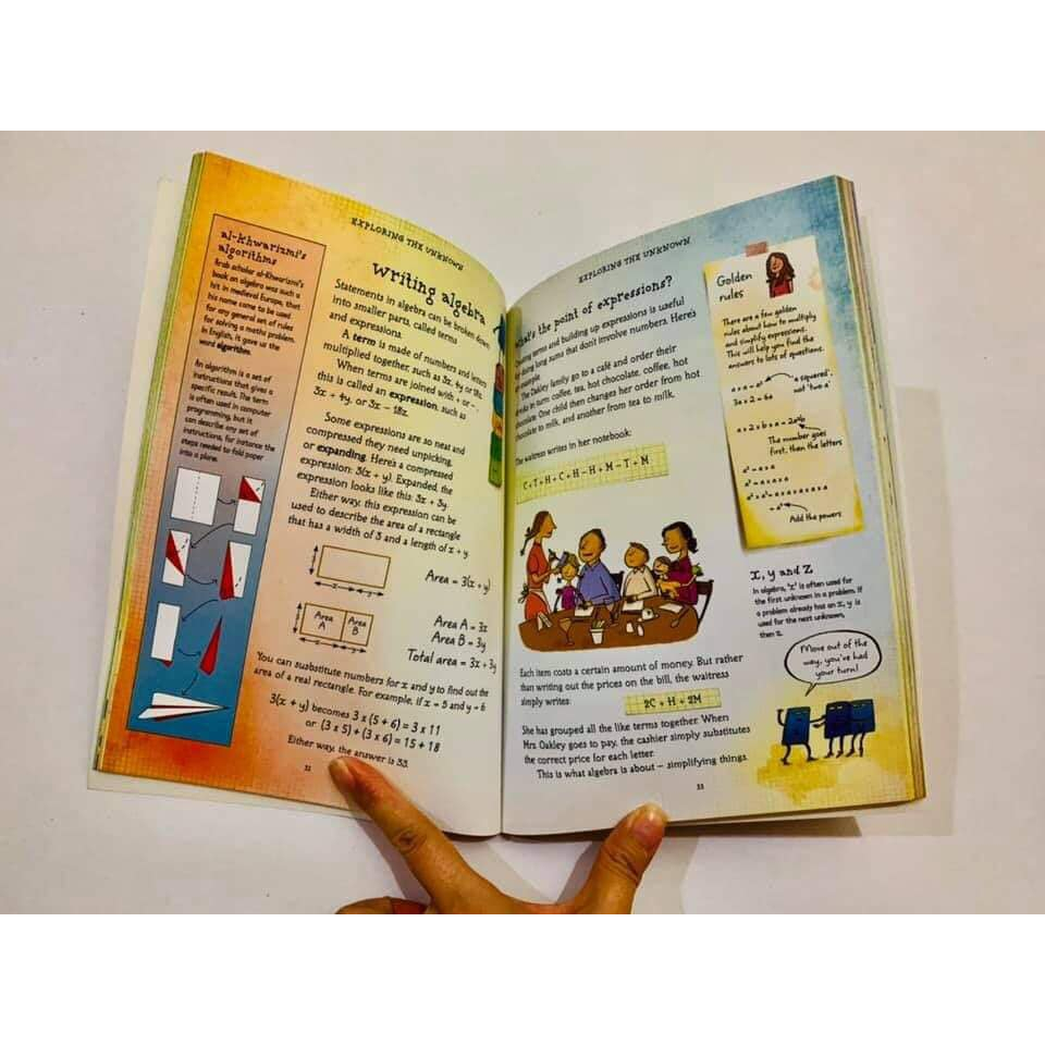 Sách - WHAT'S Maths, Chemistry, Physics, Science, Biology ALL ABOUT? bộ 5 cuốn