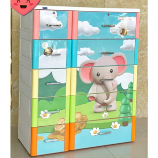 [HÀNG CÓ SẴN] -  Tủ nhựa Duy Tân Shino 5 tầng 10 ngăn lớn nhỏ tiện lợi sắp xếp quần áo, vật dụng đa năng trong một