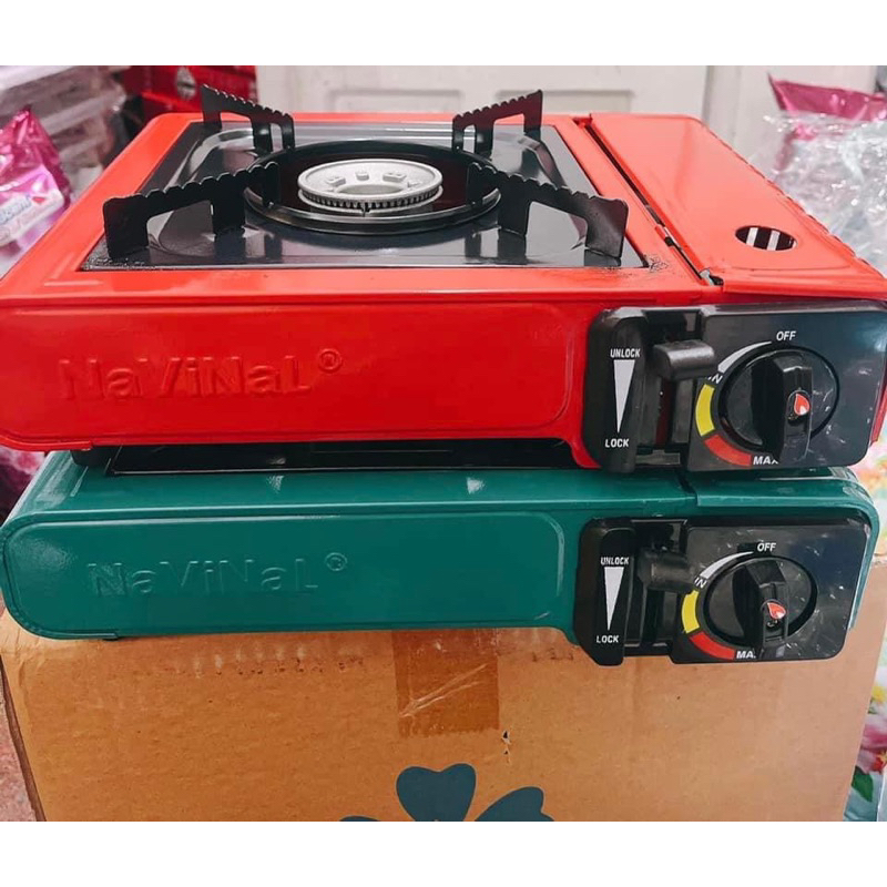 Bếp gas mini, Sơn tĩnh điện, thân bếp bằng thép sơn tĩnh điện