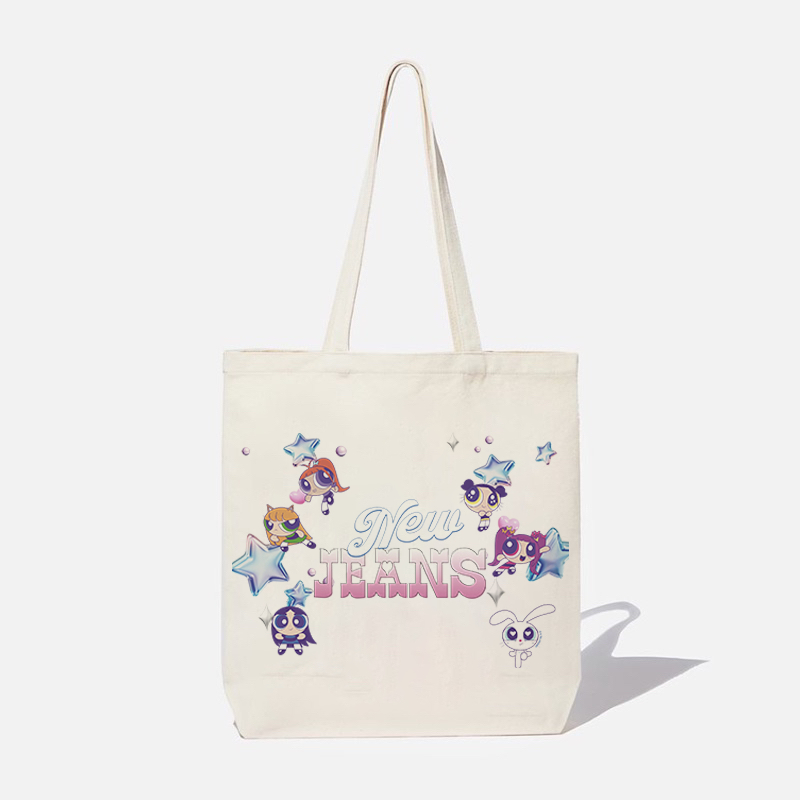 Túi Vải Canvas Hàn Quốc in Hình Newjeans K-Pop