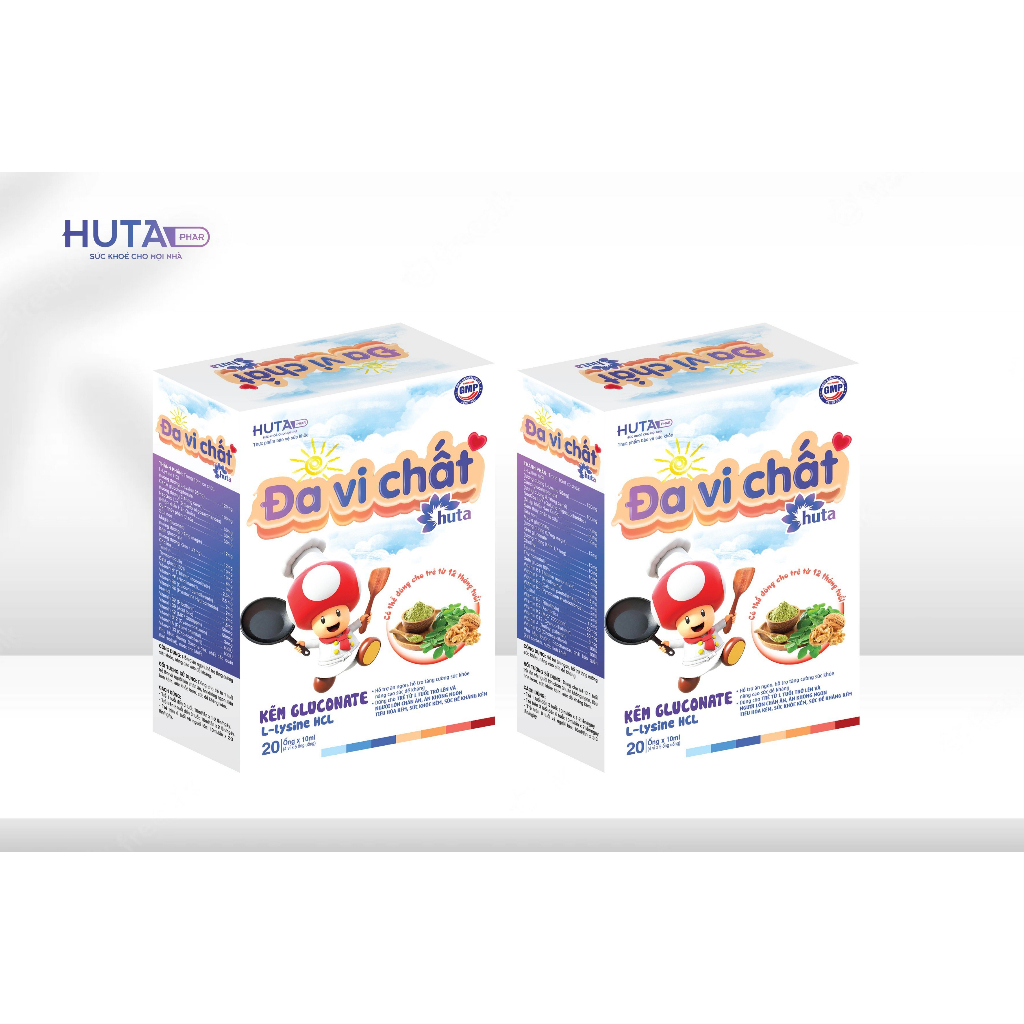(HT) Vitamin tổng hợp cho bé, Siro Đa Vi Chất ( 20 ống*10ml) công thức vàng bổ sung sinh dưỡng toàn diện cho trẻ