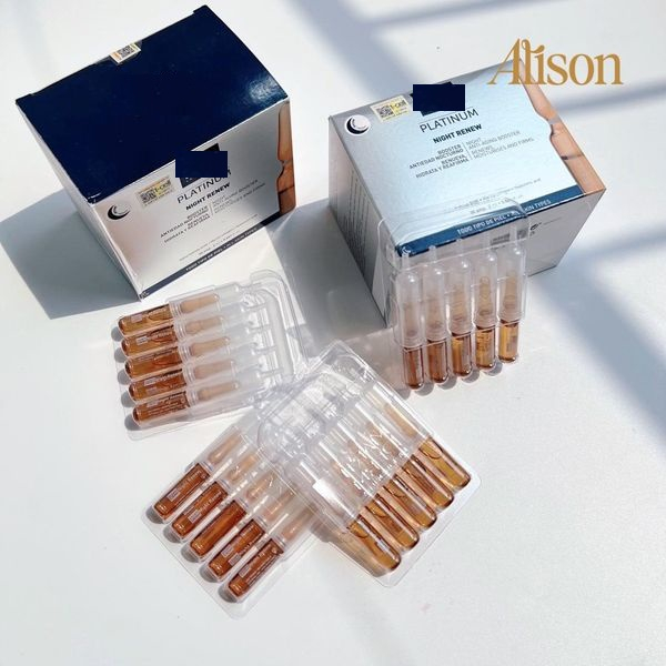 Serum ampoule ngừa lão hoá, tái tạo da ban đêm Marti. Night Renew ống 2ml