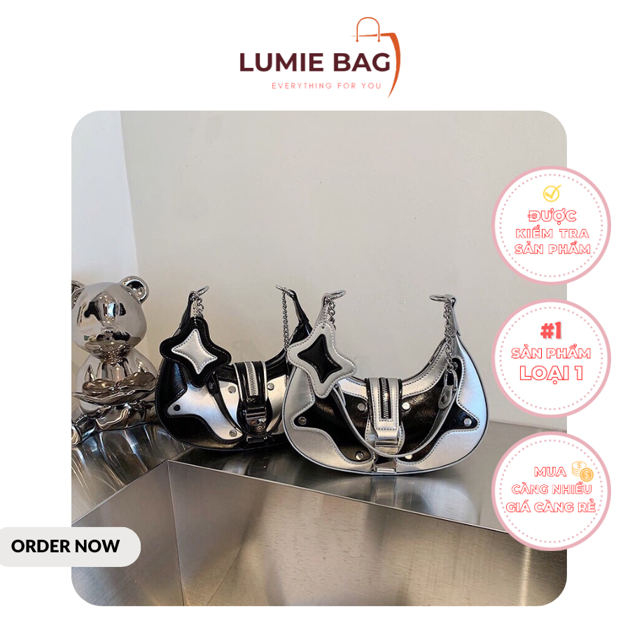 Túi xách nữ đeo vai, túi đi chơi, đi học, dự tiệc, da cao cấp, phong cách hàn quốc size 25cm LB552