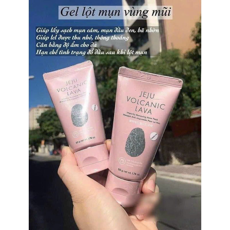 GEL LỘT MỤN 𝐓𝐡𝐞 𝐅𝐚𝐜𝐞 𝐒𝐡𝐨𝐩 𝐉𝐞𝐣𝐮 𝐕𝐨𝐥𝐜𝐚𝐧𝐢𝐜 𝐋𝐚𝐯𝐚 - MẪU MỚI NHẤT