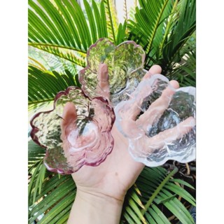 Chén Hoa Anh Đào Thủy Tinh 8.3cm Kiểu Đẹp