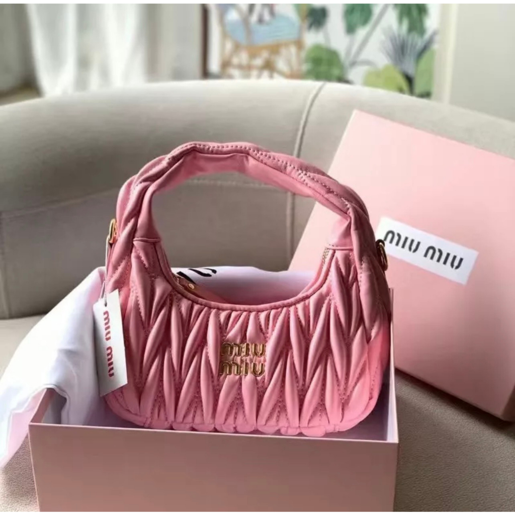 Túi xách nữ, túi quai xách, túi MIuMIu, Túi xách quảng châu cao cấp, túi thời trang, túi xách Fullbox