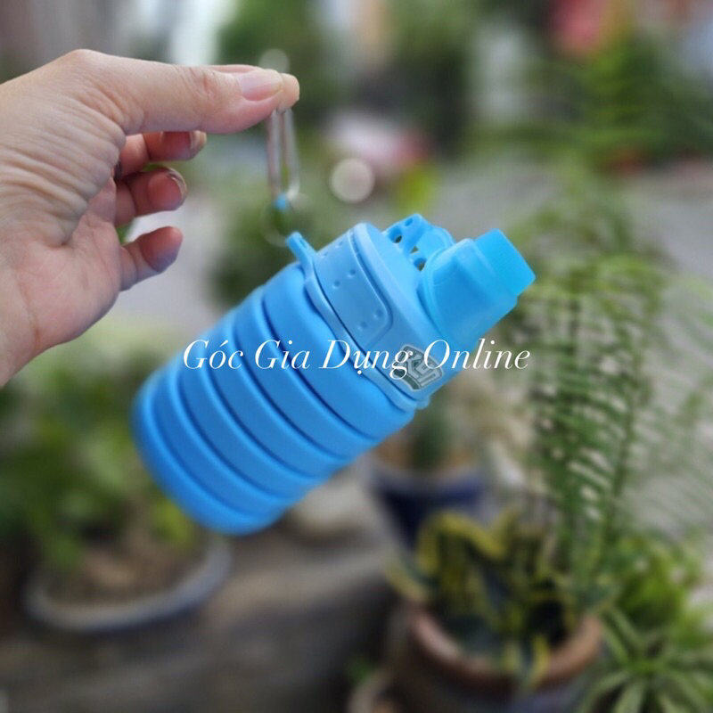 BÌNH NƯỚC BIẾN HÌNH, BÌNH NƯỚC GẤP GỌN KUN. SHOP CÒN MÀU XANH