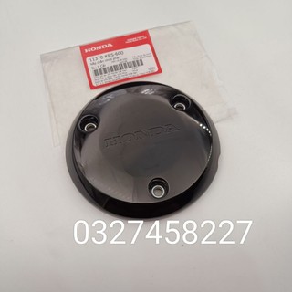Nắp nhựa đậy ốp lốc nồi xe WAVE A, Alpha 100 đen zin honda