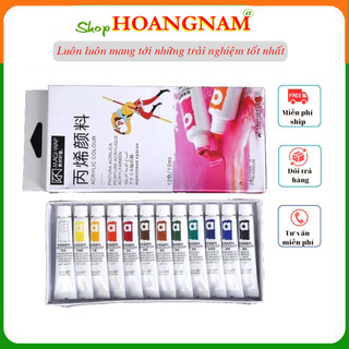 Bột vẽ cọ bản hay còn gọi Gel Vẽ 3D Dạng Tuýp dùng trang trí móng shop Hoangnam