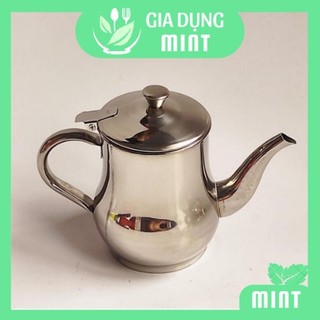 Ấm pha trà inox, bình trà cà phê cao cấp 400ml
