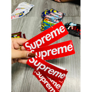 Tem dán chữ Superme siêu đẹp