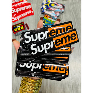 Tem dán chữ Superme siêu đẹp