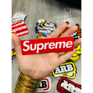 Tem dán chữ Superme siêu đẹp