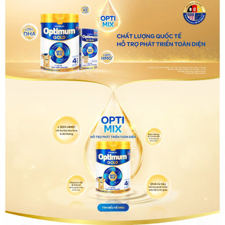 Sữa Optimum gold HMO số 4 850g (2-6 tuổi)