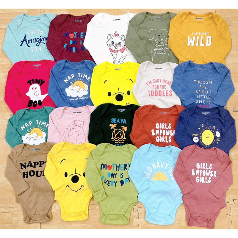 Body chip dài tay xuất dư hãng G.ap và Old.navy