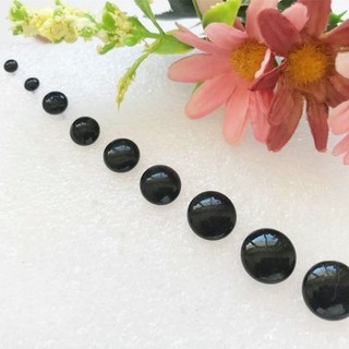 Mắt dán đen kích thước 3-20mm