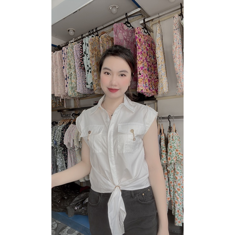 áo sát nách vải thô quảng châu , quần bò baggy quảng châu xịn, shop linh giang