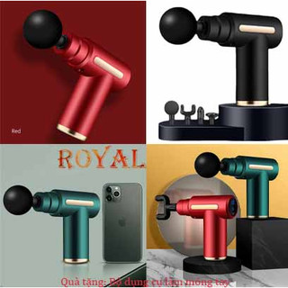 Máy massage cầm tay cổ vai gáy 6 chế độ massag nhức mỏi vai gáy, đau giãn cơ - máy đấm lưng đa năng, cổng xạc USB Type_C