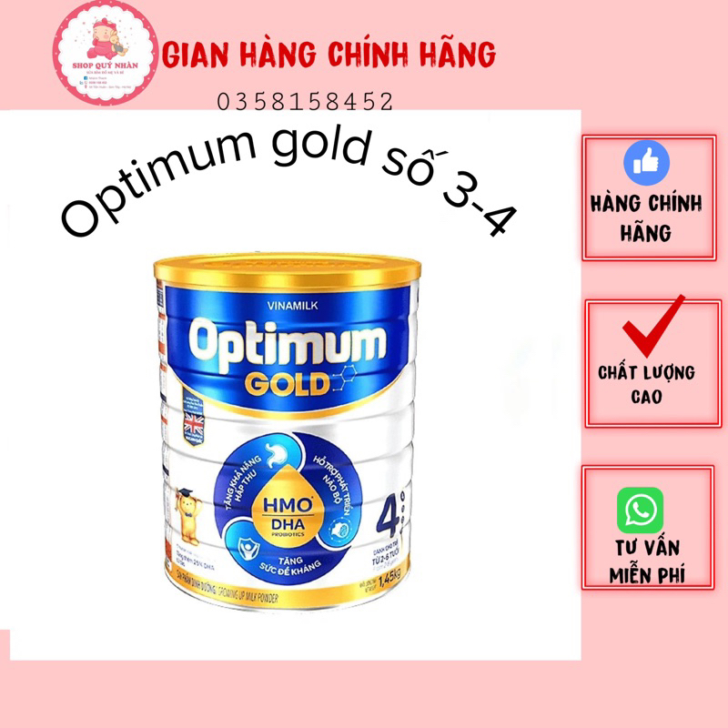 Sữa bột Optimum Gold, Optimix 3, 4