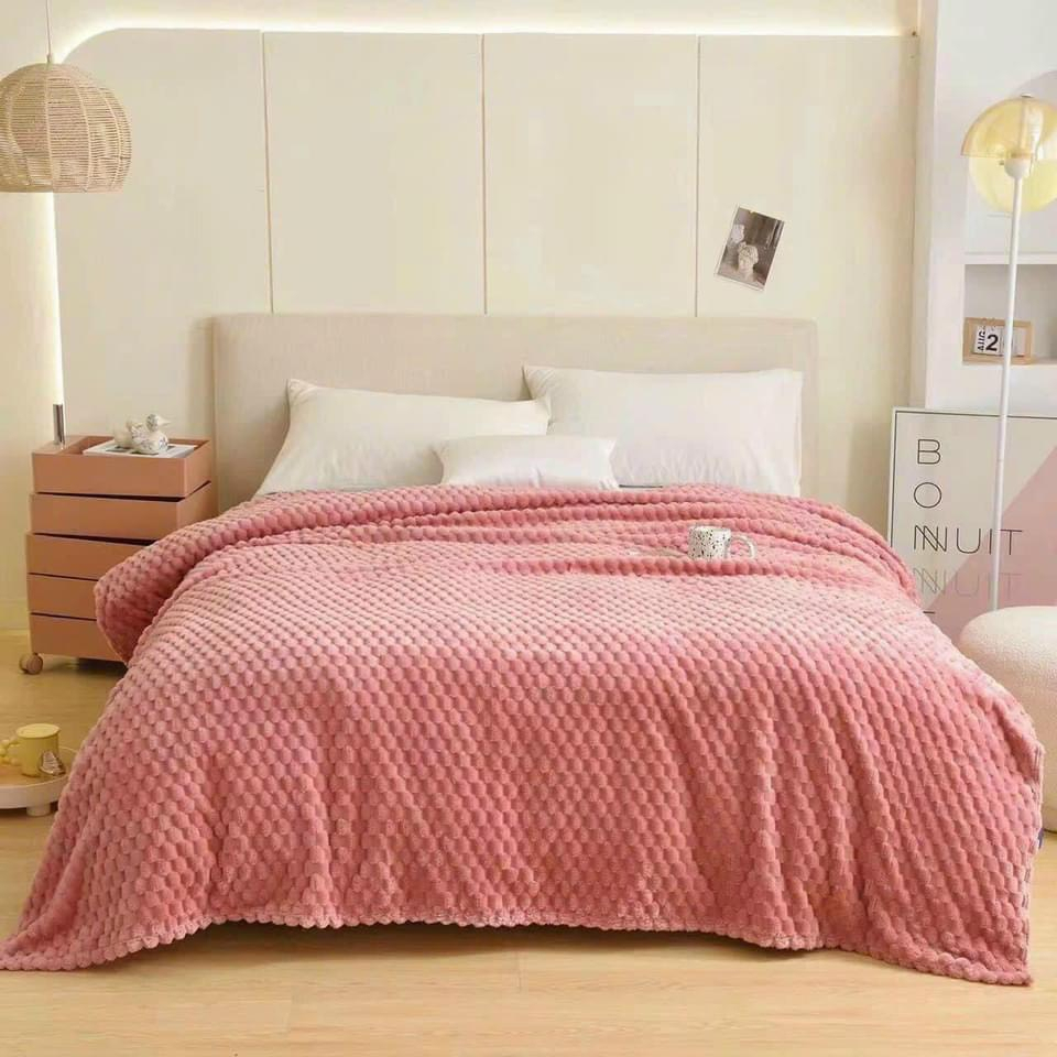 Chăn lông tuyết Amari kích thước 2mx2m3 nặng 1,2kg, chăn lông tuyết nhung lông thỏ hàng nhập khẩu mỹ cao cấp cho mù