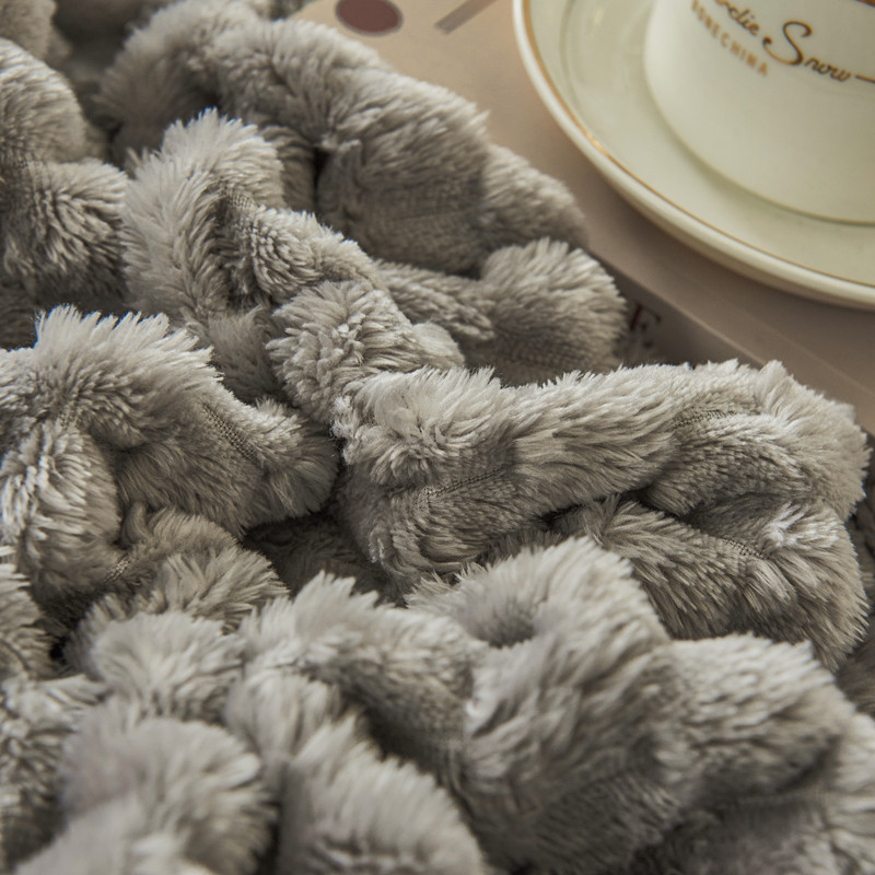 Chăn lông tuyết Amari kích thước 2mx2m3 nặng 1,2kg, chăn lông tuyết nhung lông thỏ hàng nhập khẩu mỹ cao cấp cho mù