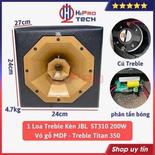 Loa Treble Rời JBL ST310 - L335 200W, Loa Tép Kèn Titan 350 Phân Tần Bóng - Vỏ Gỗ Sang Trọng (Giá 1 Chiếc) - H2Pro Tech