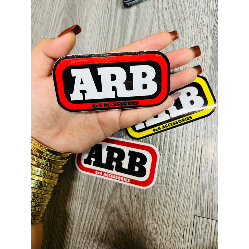 Tem dán ARB size 9,5cm