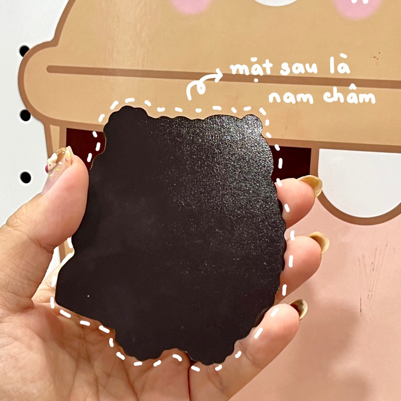 Bảng ghi chú nam châm hít tủ lạnh BNCBANG nhiều hình