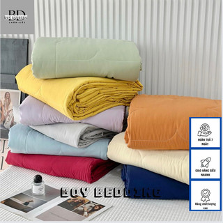 Chăn đũi hè thu chất liệu cotton mềm mại,thấm hút mồ hôi