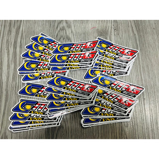 Tem sticker logo chữ g-m-g dán trang trí xe