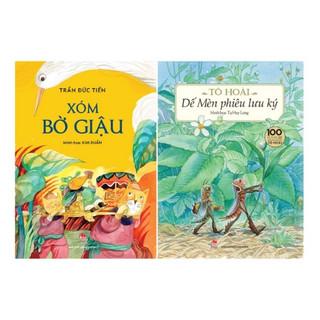 Sách - combo 2q xóm bờ giậu + dế mèn phiêu lưu ký - nxb kim đồng