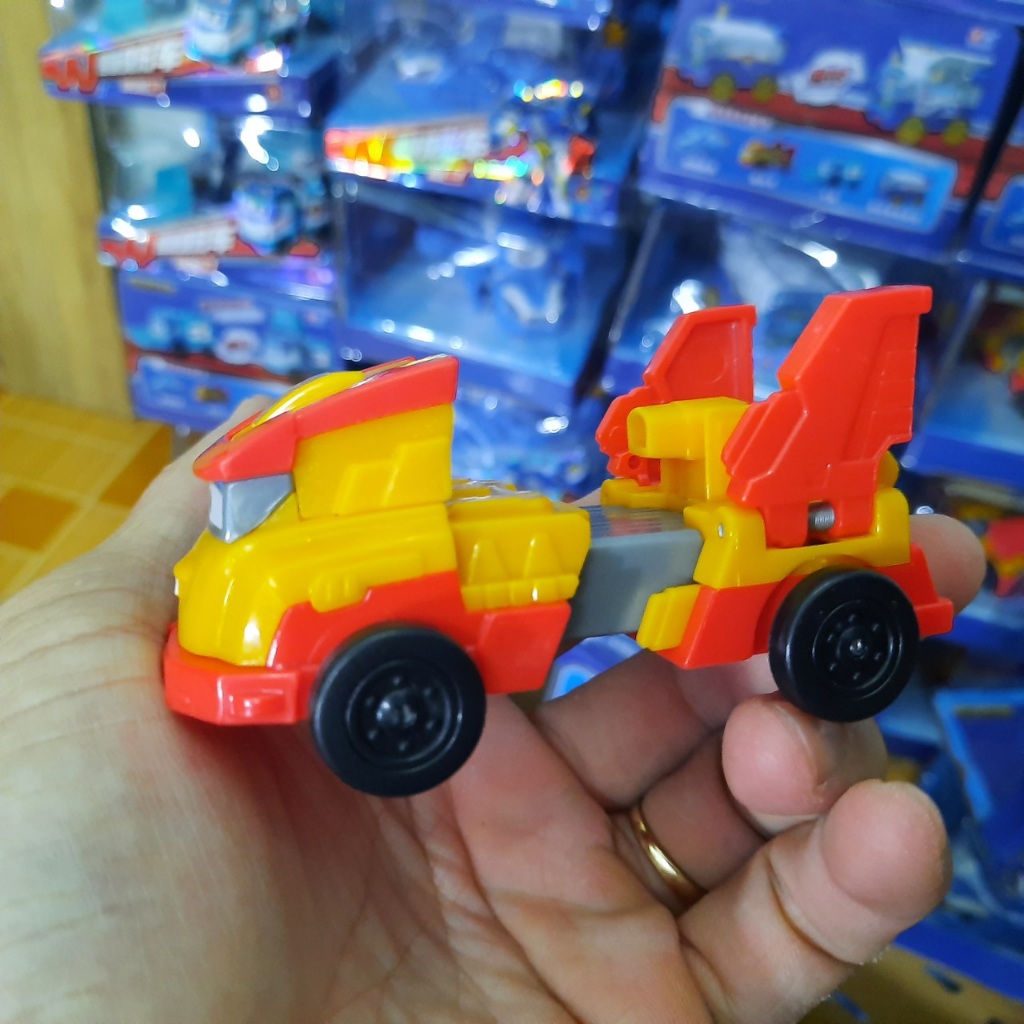 Super wings đội bay siêu đẳng Đồ chơi trẻ em Robot Biến Hình Cỡ Nhỏ GoldenBoy tốc độ