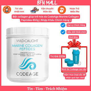 Bột collagen giúp trẻ hóa da CodeAge Marine Collagen Peptides 450g