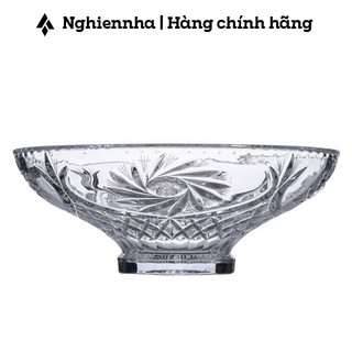 Mâm bồng pha lê 35.5cm dòng cao cấp của hãng Bohemia - Hàng chính hãng sản xuất tại Séc , Hàng Chính Hãng, Nghiennha_99