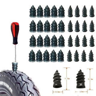 Hộp 10 vít vá lốp xe không săm cho ô tô xe máy xe tải không cần tháo lốp