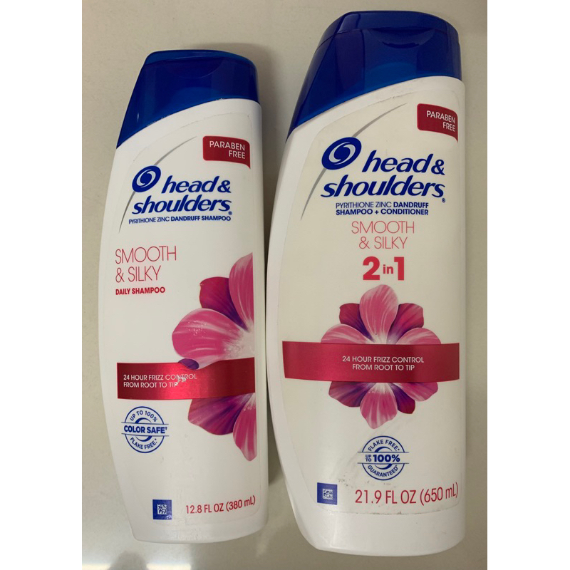 Head and shoulder SMOOTH & SILKY 2in1 650ml / 380ml