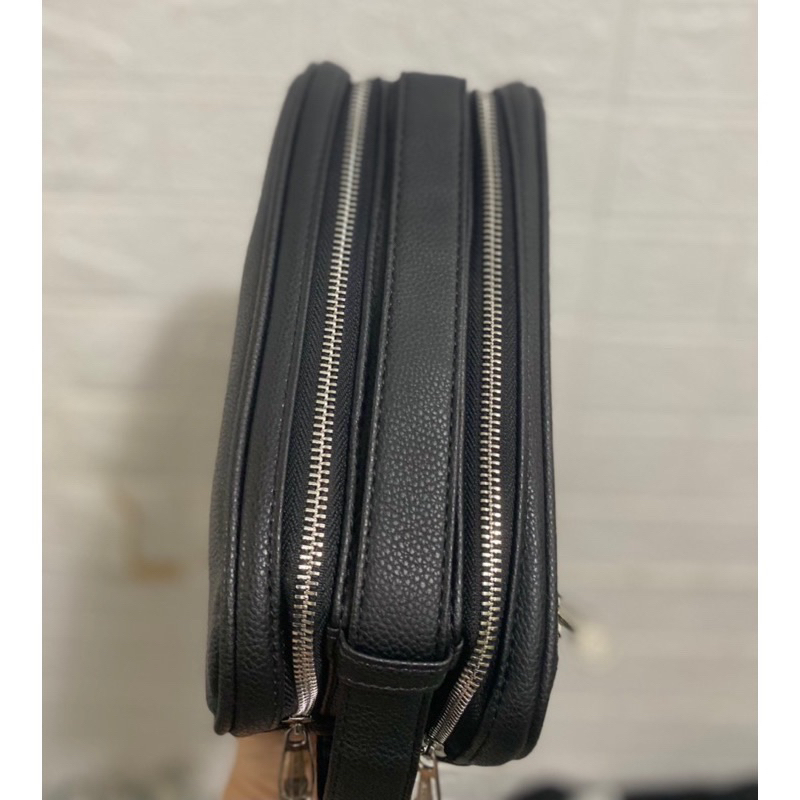 Túi cần tay golf - Túi golf cầm tay Titleist 2023 mẫu da sần, 2 ngăn khoá tiện dụng